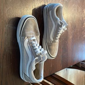 Women’s Gray Old Skool Vans Size 6.5